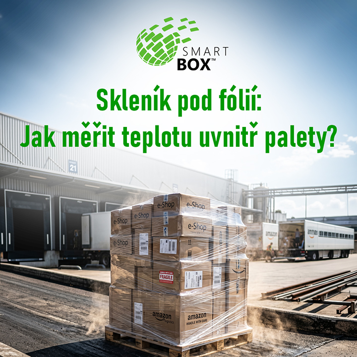 Letní logistika e-commerce: Jak odhalit přehřátí nákladu pod fólií dřív, než se rozteče